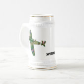 スピットファイアスタイン ビールジョッキ (正面左)
