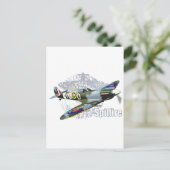 スピットファイアスーパーマリン ポストカード (スタンド正面)