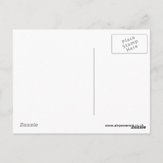 スピットファイアパトロール ポストカード (裏面)