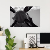 スピットファイア推進機 ポスター (ホームオフィス)