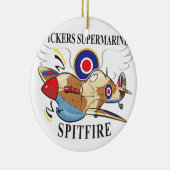 スピットファイア熱帯版 セラミックオーナメント (右)