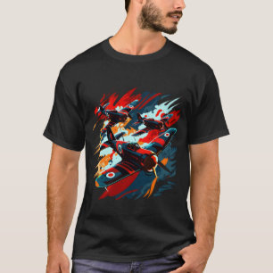 スピットファイア飛行機ヴィンテージパイロット飛行士軍隊 Tシャツ
