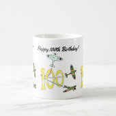 スピットファイア100誕生日 コーヒーマグカップ (中央)