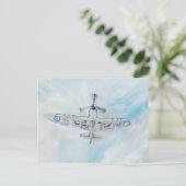 スピットファイア。「エース・オブ・スペード」。2014. ポストカード (スタンド正面)