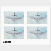 スピットファイア。「エース・オブ・スペード」。2014. 長方形シール (シート)