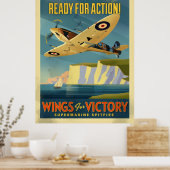 スピットファイア ポスター (キッチン)