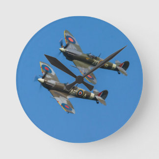 スピットファイア ラウンド壁時計