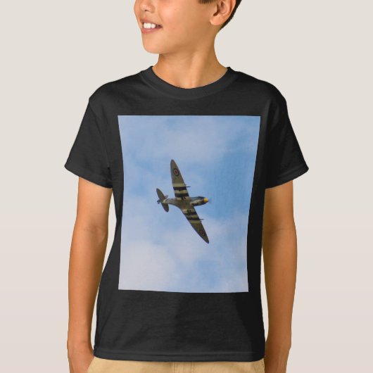 スピットファイア MK IX MK923の模型 Tシャツ (正面)