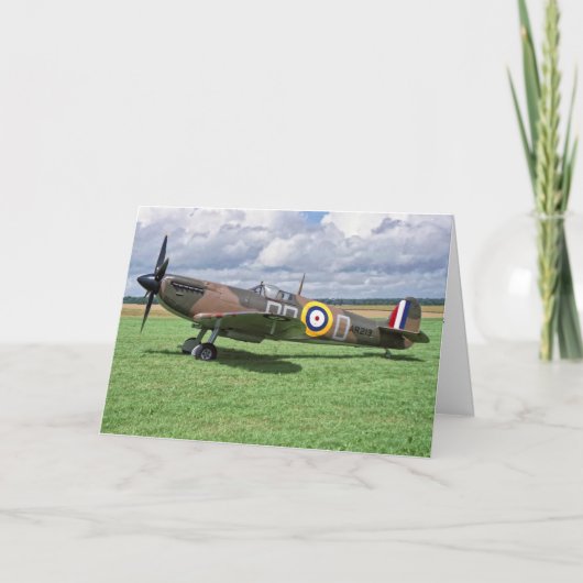 スピットファイアAR213 カード (正面)