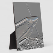 スピットファイアMk 1A航空機エンボス フォトプラーク (側面)