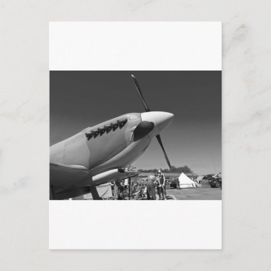 スピットファイアMk 1A ポストカード (正面)