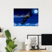 スピットフ来ァイアの家 ポスター (ホームオフィス)