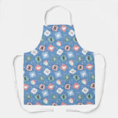 スピッ日本のツドッグコレクションエプロン – 青 エプロン (正面)