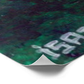 スピッ日本のツドッグポートレート ポスター (角)