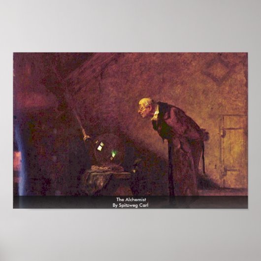 スピツウェグ・カールの錬金術師 ポスター (正面)