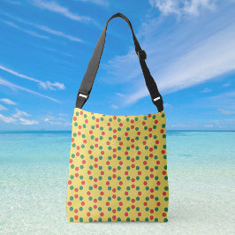 スピナパターン（の模様が）あるミディアムクロスボディバッグ クロスボディバッグ