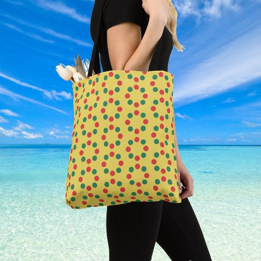 スピナパターン（の模様が）あるミディアムショルダーバッグ トートバッグ