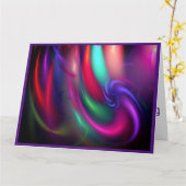 スピナー花火誕生日カード – グリーティングカード (黄色い花)