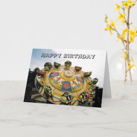 スピナー カード (黄色い花)