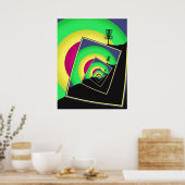 スピニングディスクゴルフバスケット5 ポスター (キッチン)