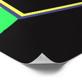 スピニングディスクゴルフバスケット5 ポスター (角)