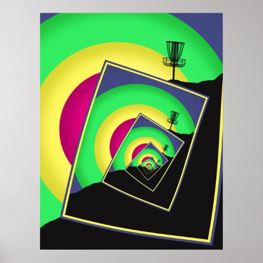 スピニングディスクゴルフバスケット5 ポスター (正面)