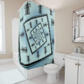 スピニングディスクゴルフバスケット シャワーカーテン (インサイチュ)