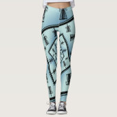 スピニングディスクゴルフ用バスケット レギンス (正面)