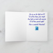 スピニングドレイデルアットハヌカー シーズンカード (内部)