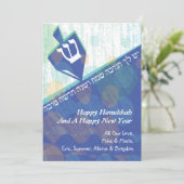 スピニングドレディルハヌッカホリデーグリーティングカード シーズンカード (スタンド正面)