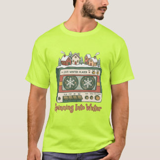 スピニング・イントゥ・ウィンター シャツ ローファイ カセットTee