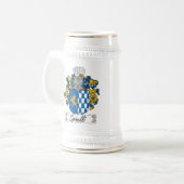 スピネリの家紋 ビールジョッキ (正面左)