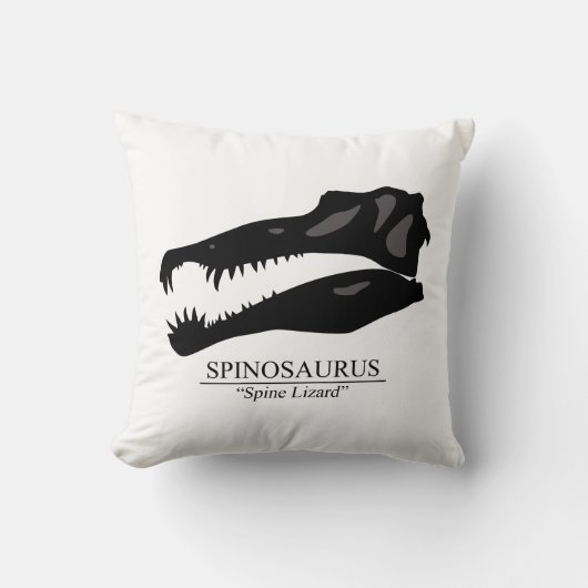 スピノサウルススカル クッション (正面)