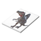 スピノサウルスランニング ノートパッド (回転)