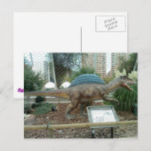 スピノサウルス恐竜はがき ポストカード (正面/裏面)