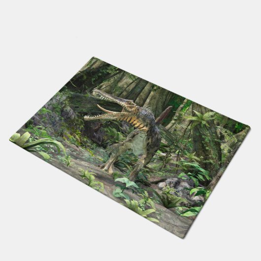 スピノサウルス ドアマット (アングル)