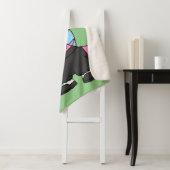 スピノサウルス・ブルース・リーのイラストレーション。 シェルパブランケット (インサイチュ)