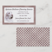 スピノネイタリアンイタリアーノ 名刺 (正面/裏面)