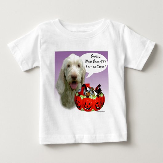 スピノンイタリアノハロウィンキャンディ ベビーTシャツ (正面)
