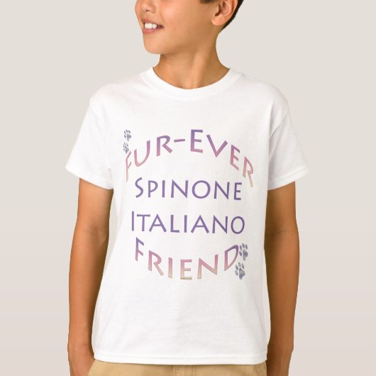 スピノンイタリアノフーレバーフレンド Tシャツ (正面)