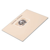 スピノン絵画イタリアーノの – かわいいオリジナルドッグアート ノートパッド (アングル)