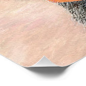 スピノン絵画イタリアーノの – かわいいオリジナルドッグアート ポスター (コーナー)