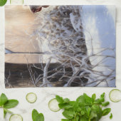 スピノン・イタリアーノが雪のクリスマスを許した キッチンタオル (折り畳み)