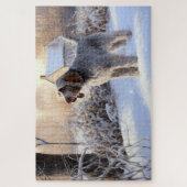 スピノン・イタリアーノが雪のクリスマスを許した ジグソーパズル (縦)