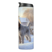 スピノン・イタリアーノが雪のクリスマスを許した タンブラー (回転右)