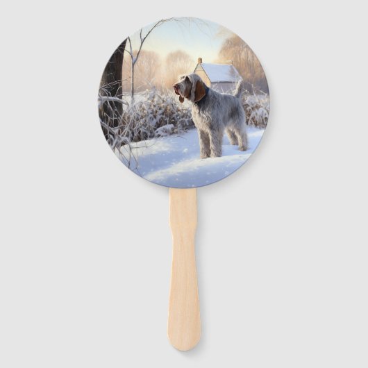 スピノン・イタリアーノが雪のクリスマスを許した ハンドファン (正面)