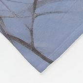 スピノン・イタリアーノが雪のクリスマスを許した フリースブランケット (角)