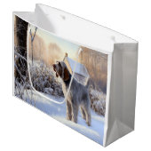 スピノン・イタリアーノが雪のクリスマスを許した ラージペーパーバッグ (正面アングル)