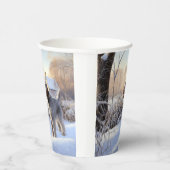 スピノン・イタリアーノが雪のクリスマスを許した 紙コップ (右)