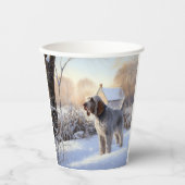 スピノン・イタリアーノが雪のクリスマスを許した 紙コップ (正面)